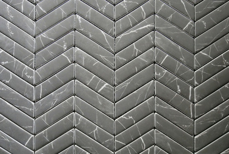 Ceramic tiles texture and background. Fish bone patterns.の写真素材