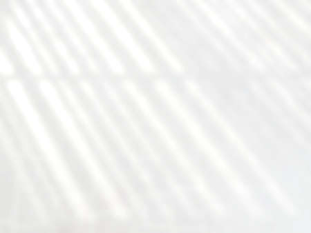 Window drop diagonal shadow overlay on white texture background, overlay effect for photo, mock up, product, wall art, design presentationの写真素材