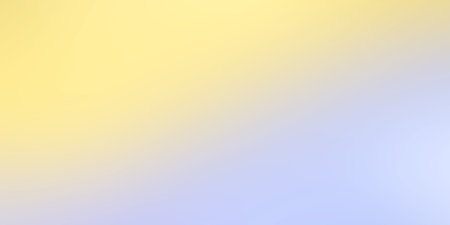 Abstract blurred gradient background in blue and yellow colors, for brochure, flyer, cover page, art product design, mobile screenの写真素材