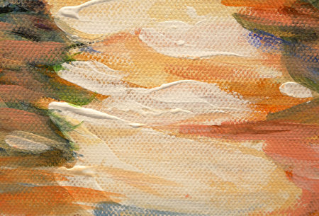 Brush stroke art background acrylic paint. Abstract texture color stain brushstroke texture background.の写真素材