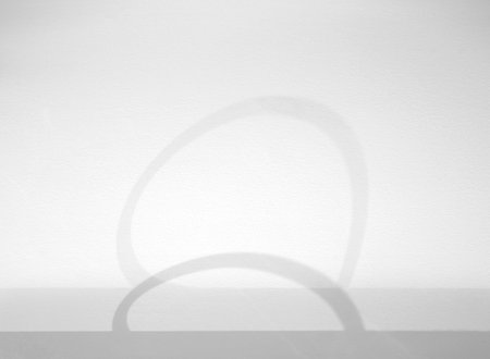 Gray shadow background for product presentation, overlay effect for photo, mock up, product, wall art, design presentationの写真素材