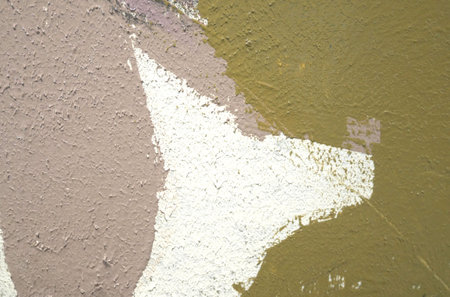 Painted wall as a background, closeup of photo, computer generated imagesの写真素材