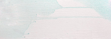 Green and white color painted on wooden texture banner background, copy spaceの写真素材