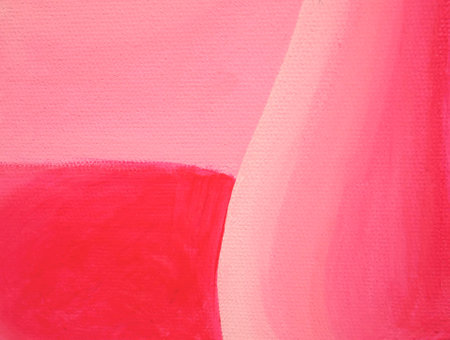 Abstract pink and red painted background acrylic paint brush strokes, Artwork for creative design.の写真素材