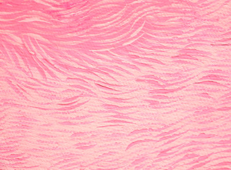 Pink brush strokes abstract art background, brush texture, fragment of acrylic painting on canvas.の写真素材