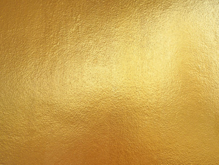 Gold surface texture wallpaper background, golden background designの写真素材