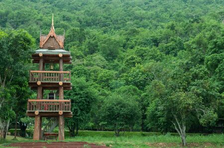 bell tower and drum towerの写真素材