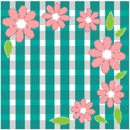 Flower backgroundのイラスト素材