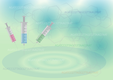 Science vector backgroundのイラスト素材