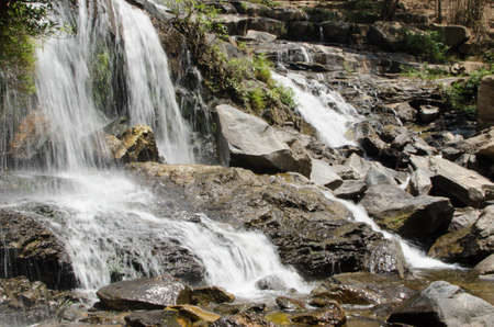 Beautiful waterfall in Chiangmai, northern of Thailand