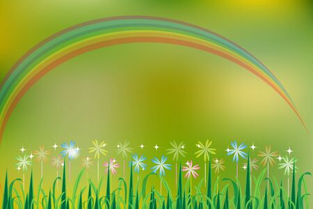 Natural vector backgroundのイラスト素材