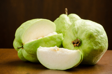 Guava fruit (tropical fruit),Healthy fruitの写真素材