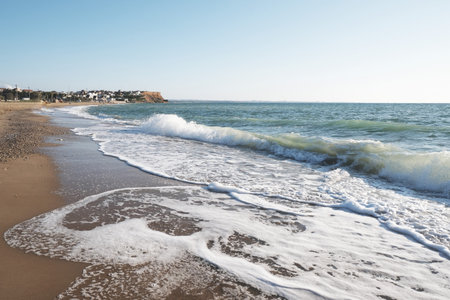Beach and tropical sea. High quality photoの写真素材