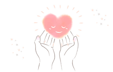love image illustrationのイラスト素材