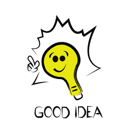 Good Idea vectorのイラスト素材