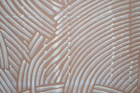 The pattern on the sheet surface tile background.
