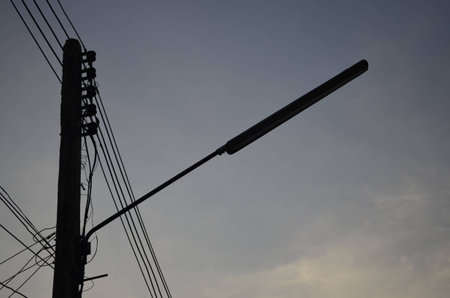 Sky and cloud.の写真素材