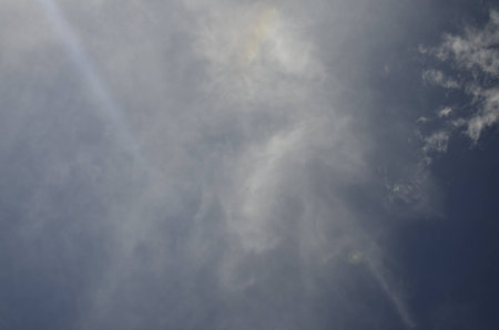 Sky and cloud.