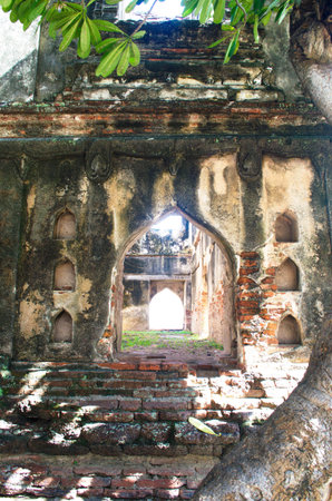 PHRA NARAI RATCHANIWET LOPBURI THAILAND, Historical Places.のeditorial素材