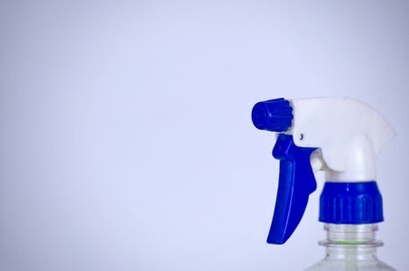 Close up of a spray nozzle on white background.の写真素材