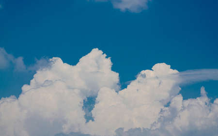 Blue Sky and White Clouds Background and Textures.