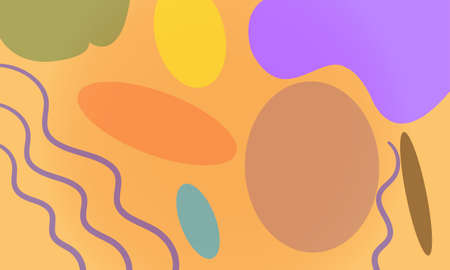 Abstract illustration with colorful background and texture.
