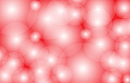 Bokeh. Abstract illustration red tone background and texture.のイラスト素材