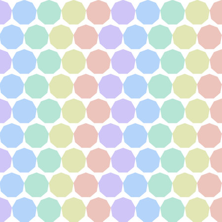 Abstract seamless colorful on white background and texturesのイラスト素材