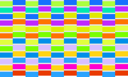 A bright colored mosaic background with a geometric pattern.のイラスト素材