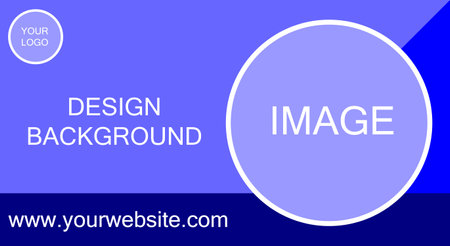 Design background name cards and templates for business and website banners.のイラスト素材