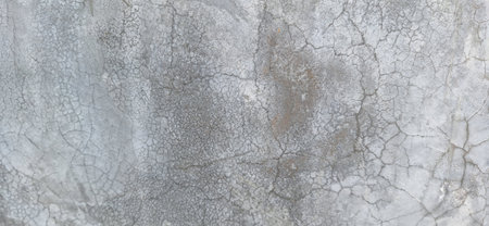 Cracks on the surface of concrete wallsの写真素材