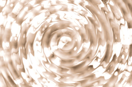 Abstract Brown Swirl Circular Background for Elegant Modern Design and Creative Digital Projects