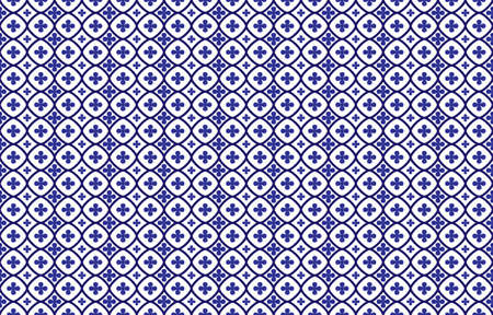 Abstract ethnic geometric pattern,Thailand geometric pattern,illustrationのイラスト素材