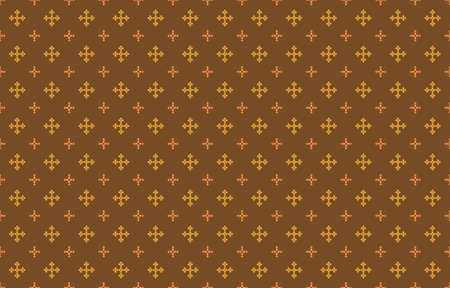 Abstract geometric and tribal patterns, usage design local fabric patterns, Design inspired by indigenous tribes. Seamless geometric Vector illustrationのイラスト素材