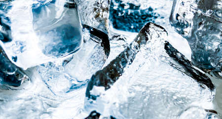 The ice cube shape has been adjusted to add color,It will help refresh and make you feel good. Ice backgroundの写真素材