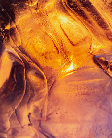 The ice cube shape has been adjusted to add color,It will help refresh and make you feel good. Ice backgroundの写真素材