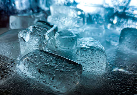 The ice cube shape has been adjusted to add color,It will help refresh and make you feel good.の写真素材
