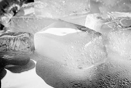 The ice cube shape has been adjusted to add color,It will help refresh and make you feel good.の写真素材