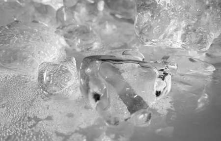 The ice cube shape has been adjusted to add color,It will help refresh and make you feel good.の写真素材