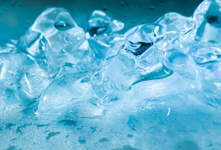 The ice cube shape has been adjusted to add color,It will help refresh and make you feel good.の写真素材