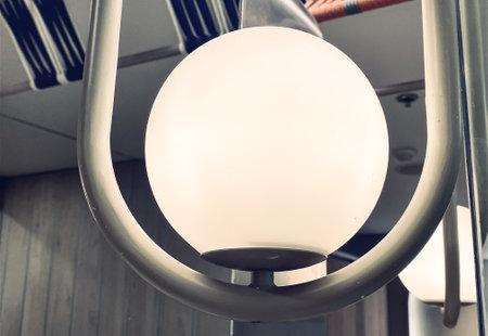 Light lamp decoration interior of room - Vintage Light Filter Processing style pictures