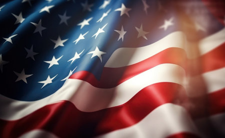 USA independence day It is a declaration of independence and democracy.The 4th of July is the Independence Day of the United States. A celebration and democracy. Generative AIの素材