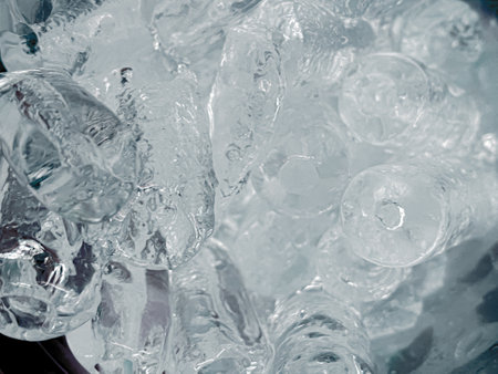 icecubes background,icecubes texture,icecubes wallpaper,ice helps to feel refreshed and cool water from the icecubes helps the water refresh your life and feel good.ice drinksの写真素材