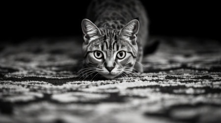 Portrait cat,cat is a cute cat and a funny,good-humored.They look cute and are good pets,easy to raise as pets.It is a playful,affectionate pet and is a favorite of the caregivers.の素材