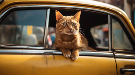 Portrait cat,cat is a cute cat and a funny,good-humored.They look cute and are good pets,easy to raise as pets.It is a playful,affectionate pet and is a favorite of the caregivers.の素材