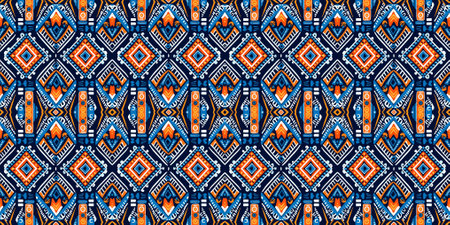 Abstract seamless pattern, seamless wallpaper, seamless background designed for use for interior, wallpaper, fabric, curtain, carpet, clothing, Batik, satin, backgroundのイラスト素材