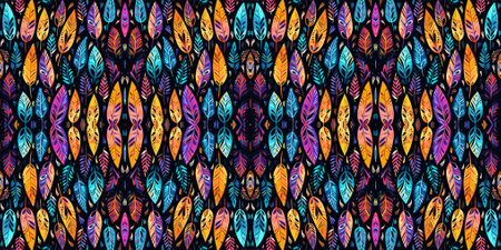 Abstract seamless pattern, seamless wallpaper, seamless background designed for use for interior, wallpaper, fabric, curtain, carpet, clothing, Batik, satin, backgroundのイラスト素材