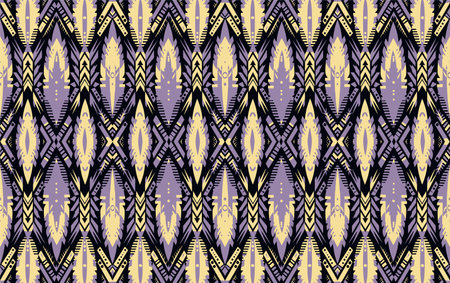Seamless batik pattern,Seamless tribal batik pattern,and Seamless colorful pattern resemble ethnic boho, Aztec,and ikat styles.designed for use in fabric,curtain,carpet,Batikのイラスト素材