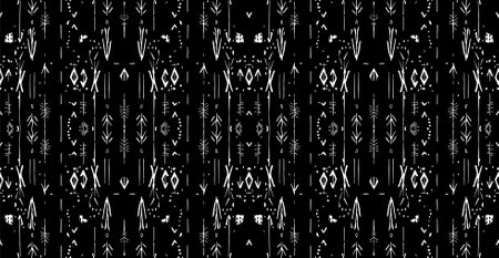 Seamless batik pattern,Seamless tribal batik pattern,and Seamless colorful pattern resemble ethnic boho, Aztec,and ikat styles.designed for use in fabric,curtain,carpet,Batikのイラスト素材