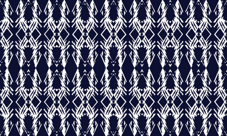 Seamless batik pattern,Seamless tribal batik pattern,and Seamless colorful pattern resemble ethnic boho, Aztec,and ikat styles.designed for use in fabric,curtain,carpet,Batikのイラスト素材